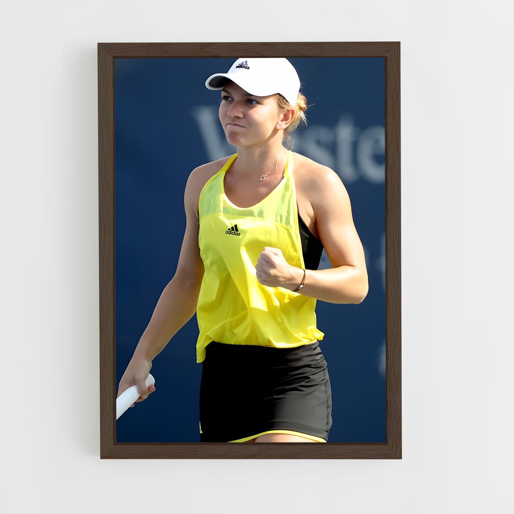 Poster Simona halep championne – affiche Tennis (vue 5)